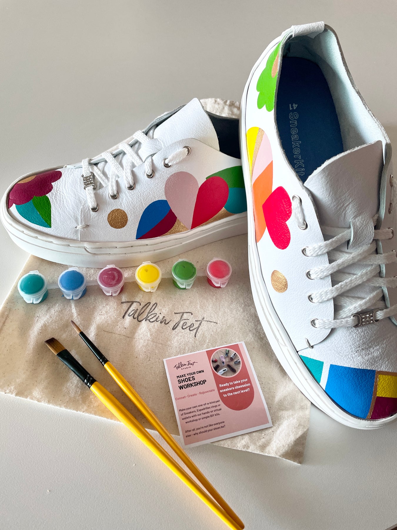 Paint Your Own Sneaker Kit! – talkin-feet